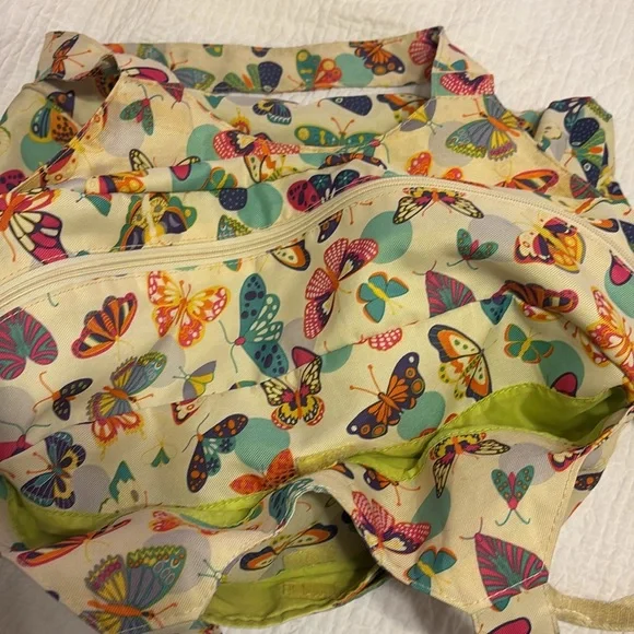 Lily Zen by Lily Bloom Butterfly Twister Morgan Weekender Bag. - Picture 5 of 13